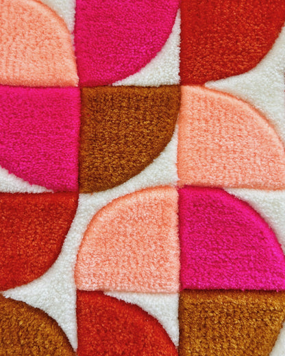 RETRO Hand-Tufted Cushion Cover