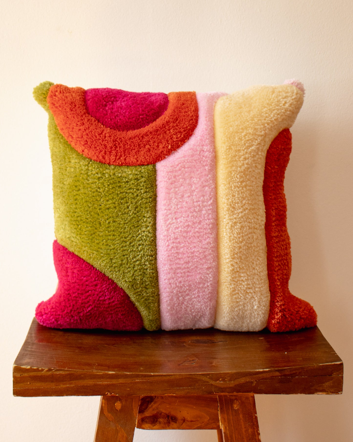 ARLO Hand-Tufted Cushion Cover in Bloom