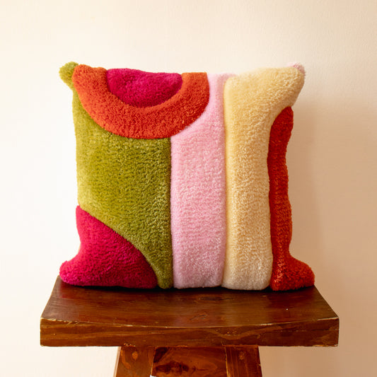 ARLO Hand-Tufted Cushion Cover in Bloom