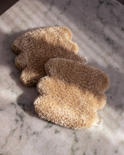 Smoosh Chunky Mug Rugs - Tufted Coaster Set of 2