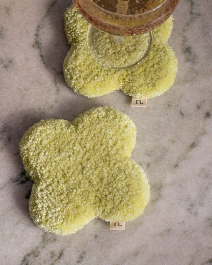 Bubble Chunky Mug Rugs - Tufted Coaster Set of 2