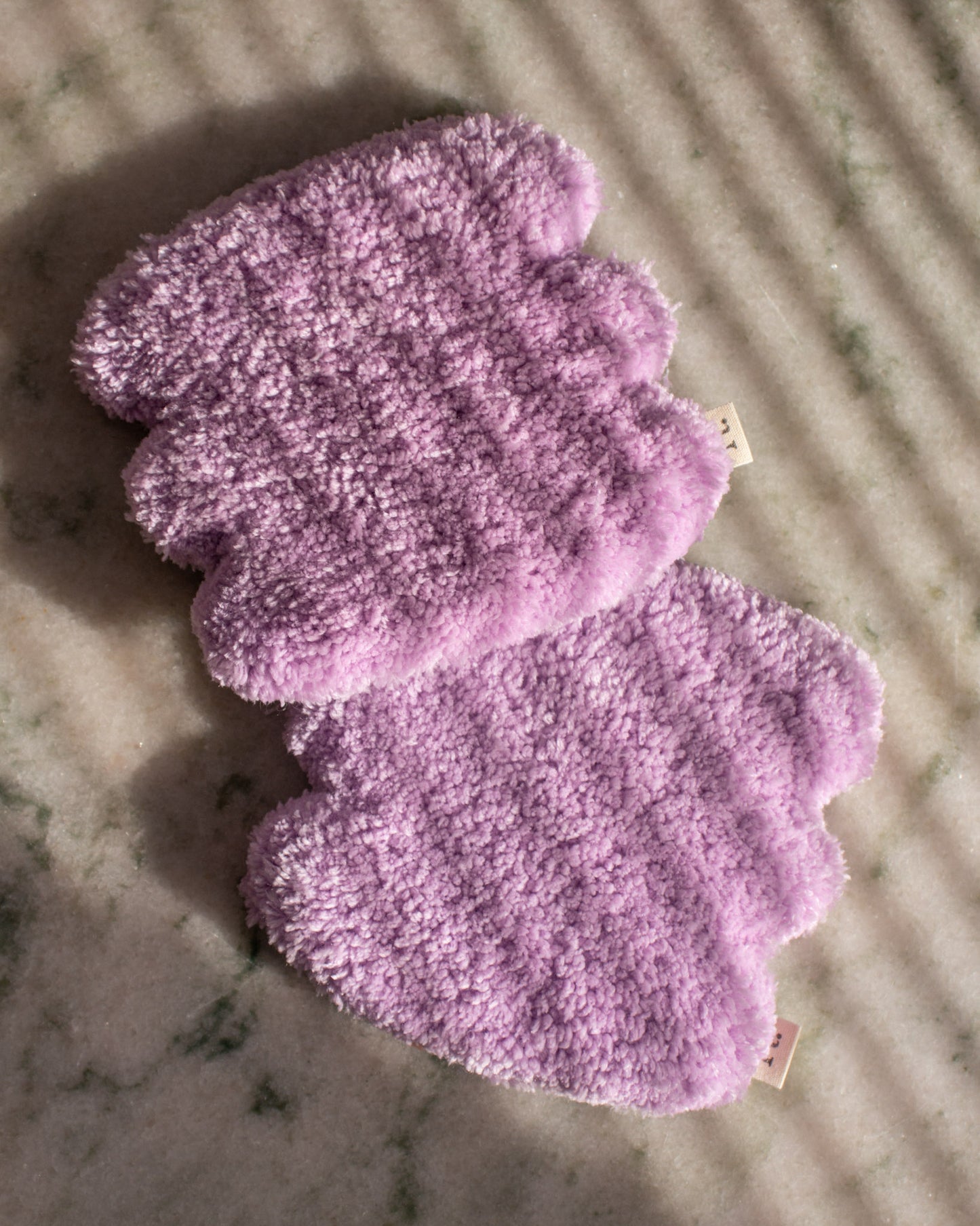 Smoosh Chunky Mug Rugs - Tufted Coaster Set of 2