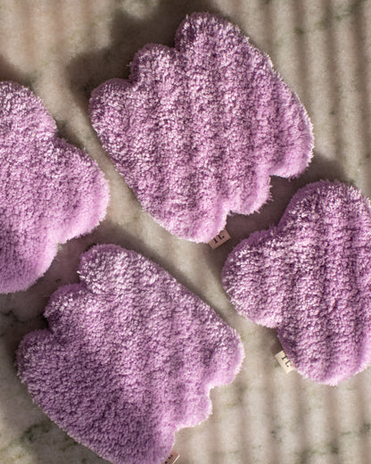 Smoosh Chunky Mug Rugs - Tufted Coaster Set of 2