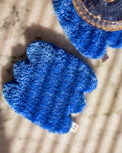 Smoosh Chunky Mug Rugs - Tufted Coaster Set of 2