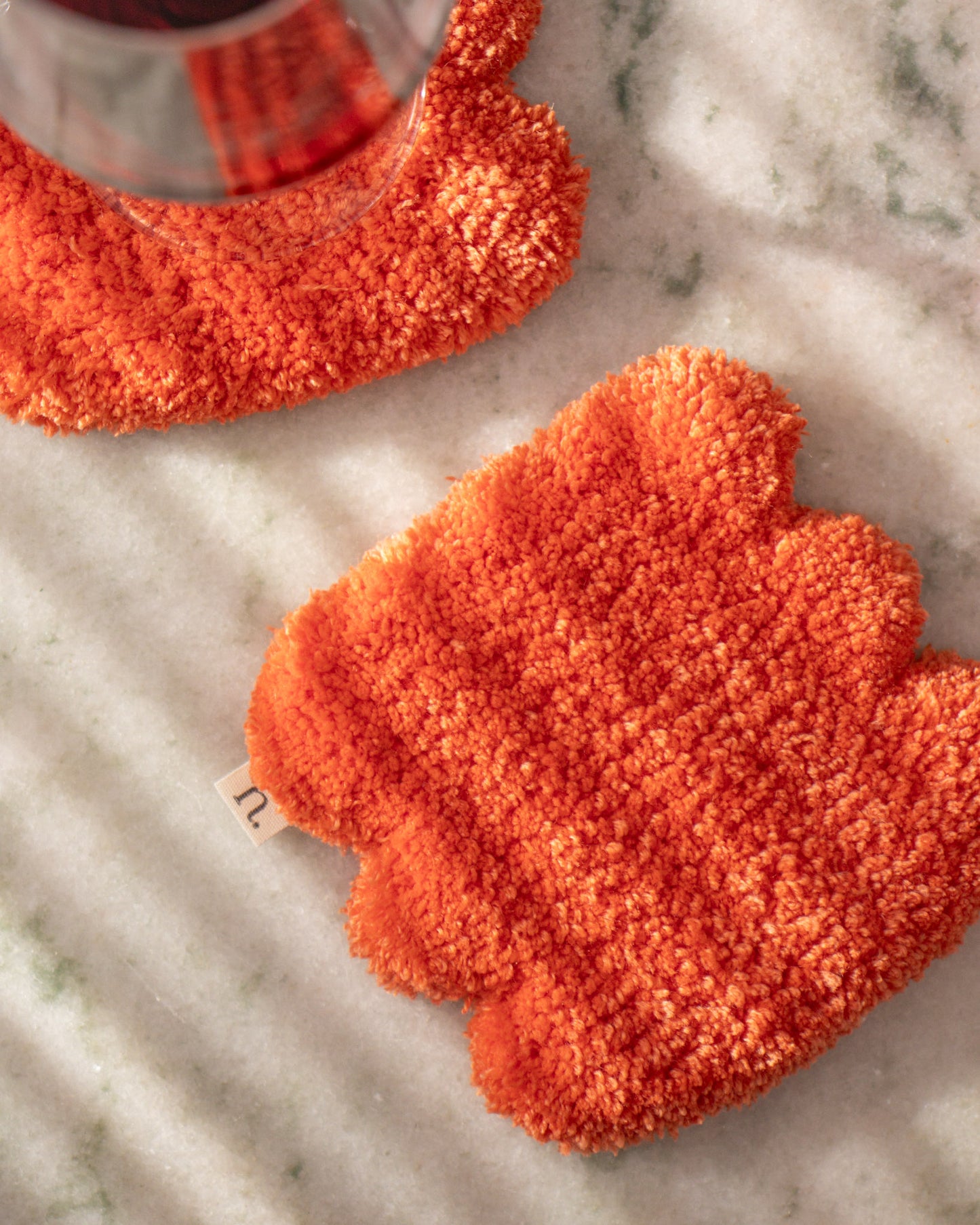 Smoosh Chunky Mug Rugs - Tufted Coaster Set of 2