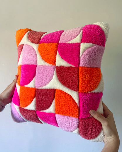 RETRO Hand-Tufted Cushion Cover