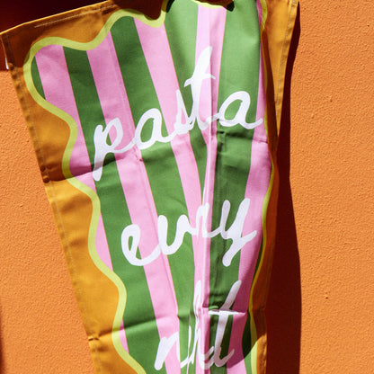 Pasta Every Night Luxury Tea Towel