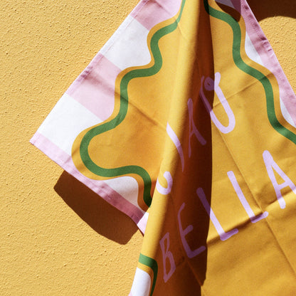 Ciao Bella Luxury Tea Towel