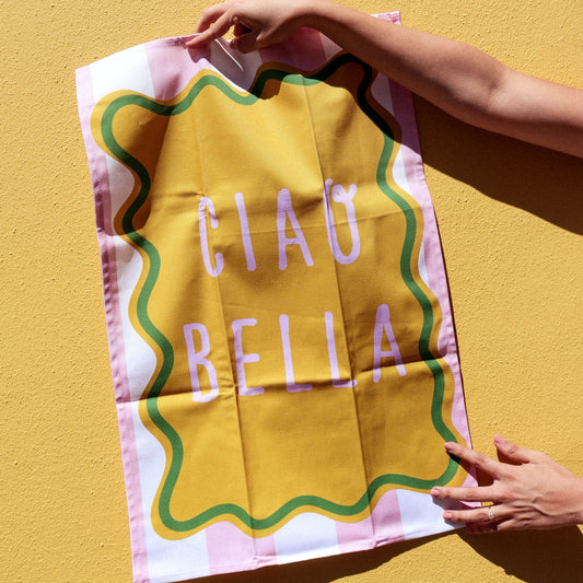 Ciao Bella Tea Towel