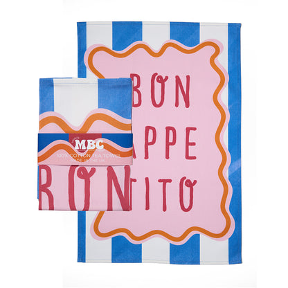 Bon Appetito Luxury Tea Towel