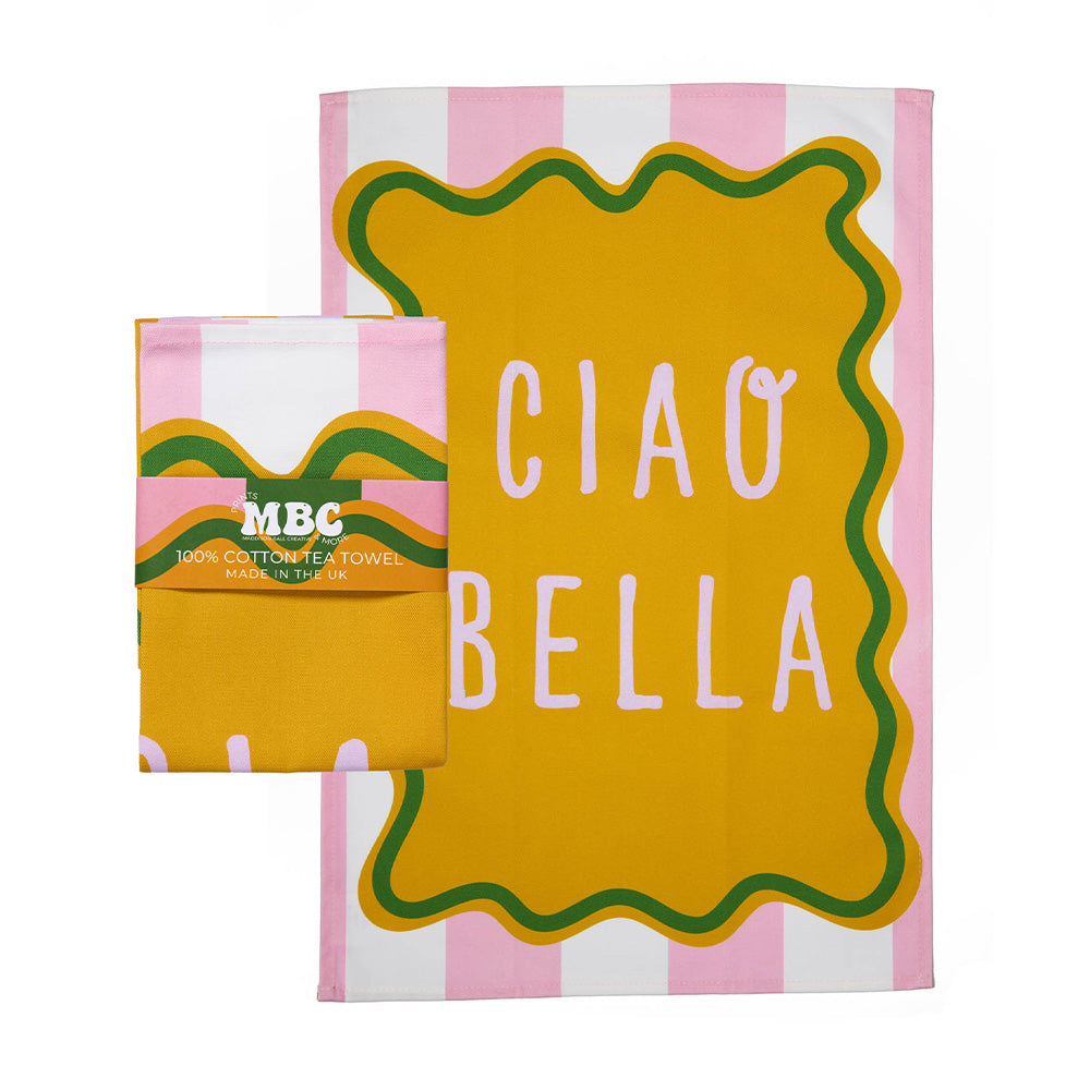Ciao Bella Tea Towel