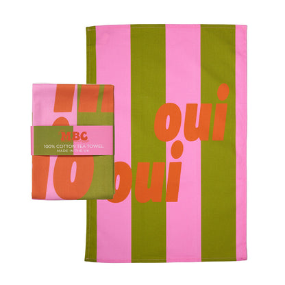 Oui Oui Luxury Tea Towel